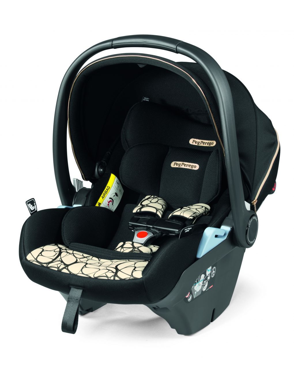 Peg-pérego σύστημα μετακίνησης trio book lounge graphic gold - Peg-Pérego