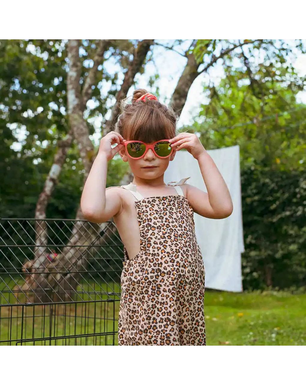 Kietla γυαλιά ηλίου buzz 4-6 ετών neon pink polarized - kietla