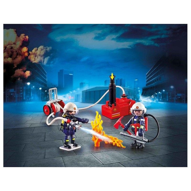Playmobil πυροσβέστες με αντλία νερού 9468 - Playmobil, Playmobil City Action