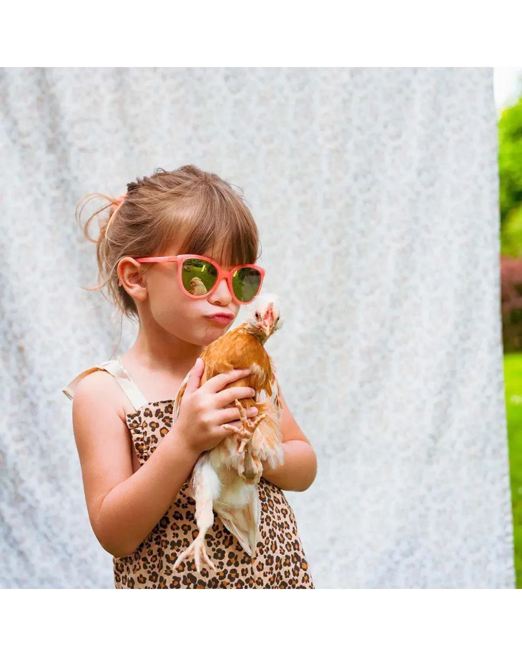 Kietla γυαλιά ηλίου buzz 4-6 ετών neon pink polarized - kietla