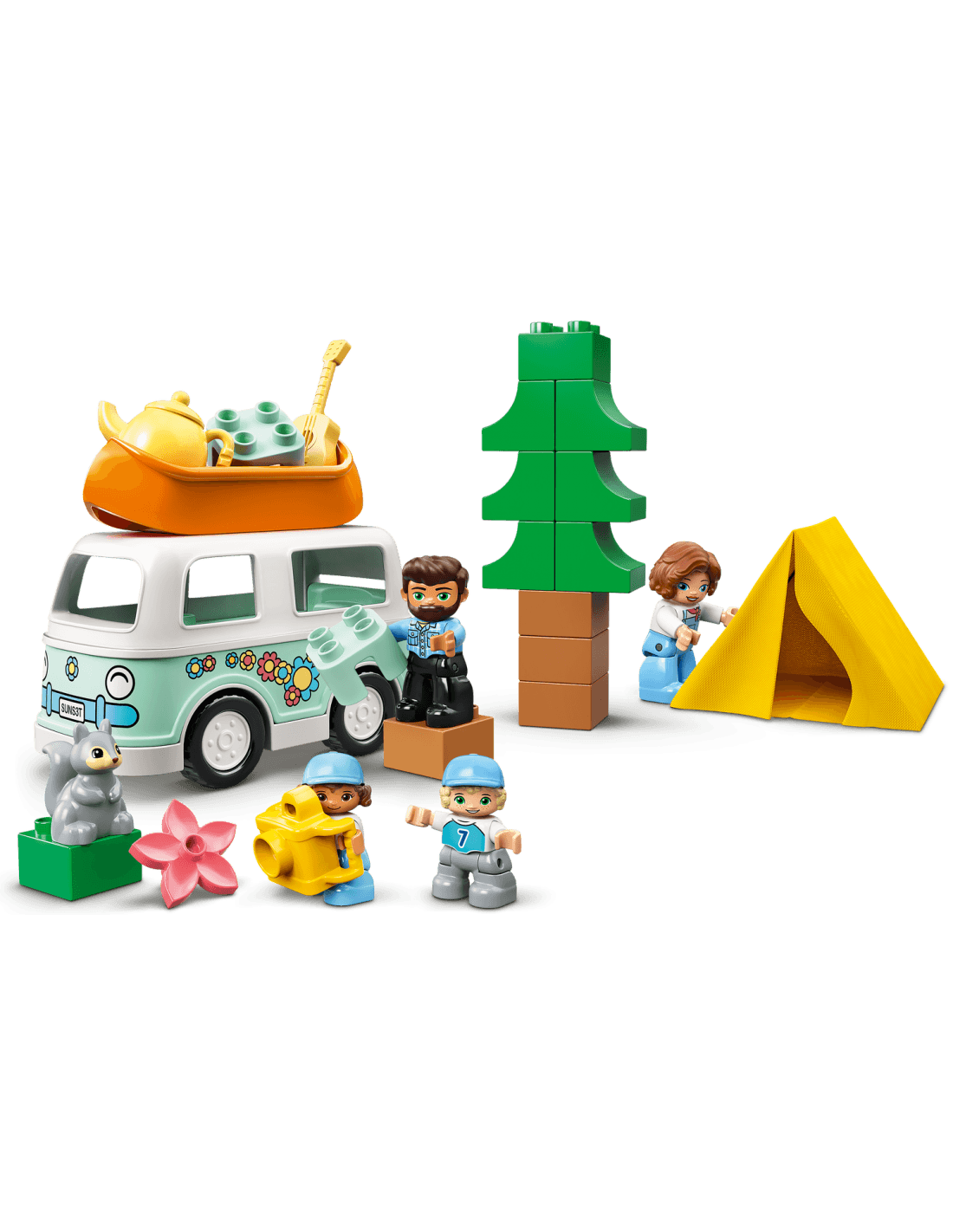 Lego duplo town οικογενειακή περιπέτεια με τροχόσπιτο  10946 - Lego, LEGO Duplo