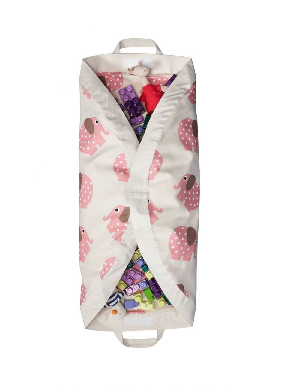 3 sprouts στρώμα παιχνιδιού & τσάντα 2 σε 1 elephant - 3 sprouts