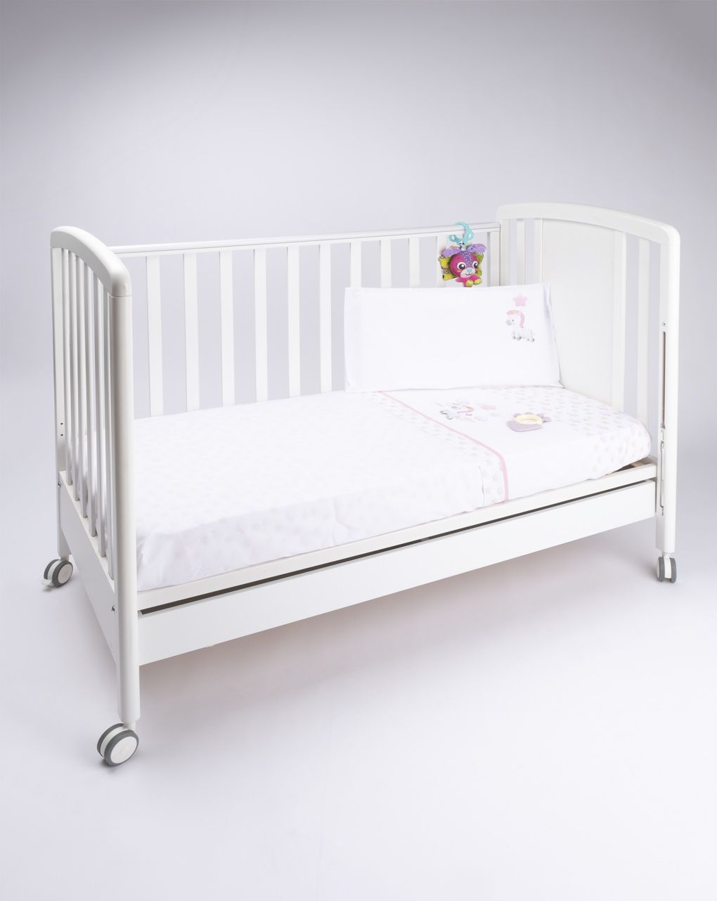 σετ σεντόνια για κούνια 3 τεμάχια για κορίτσι - Prénatal