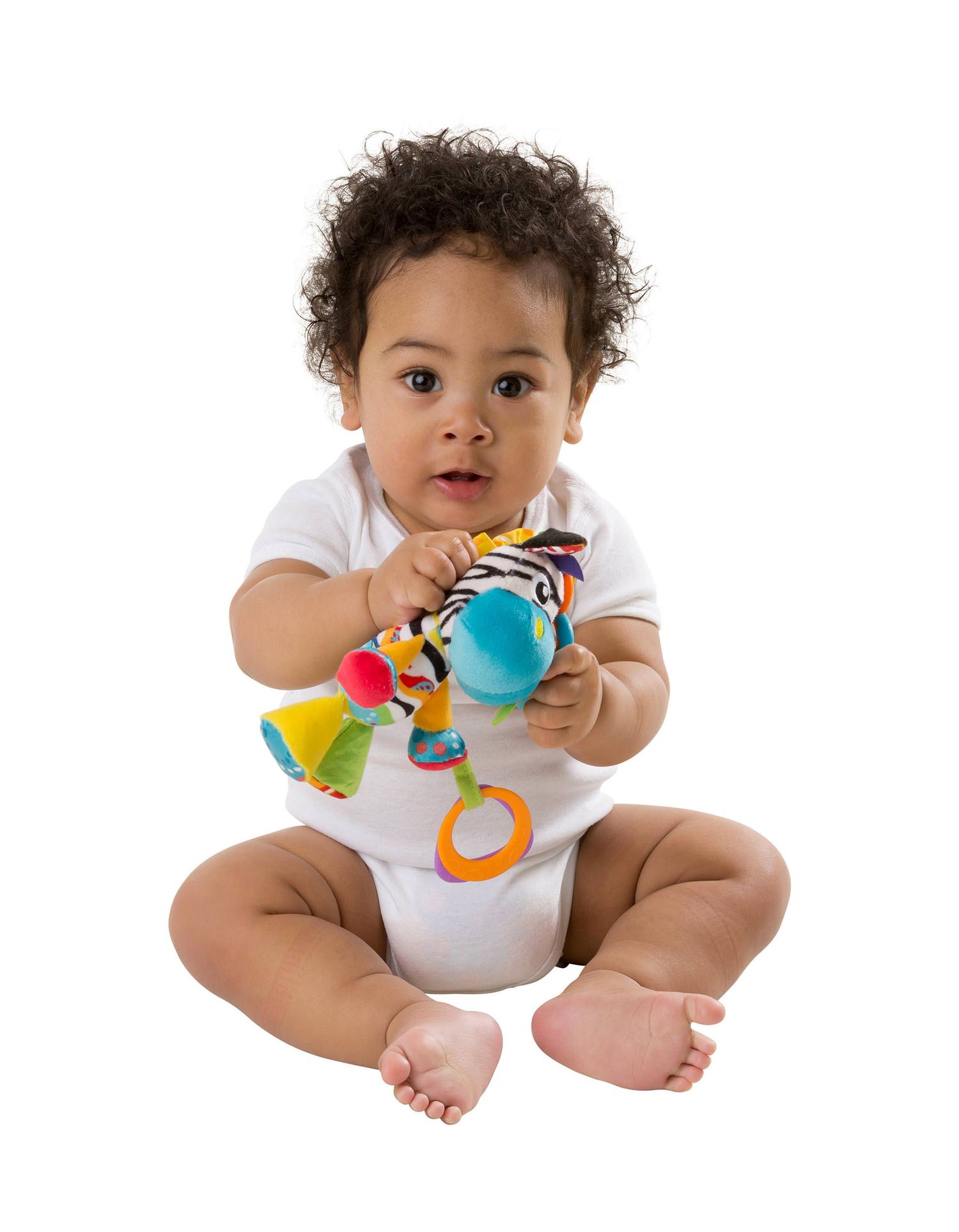 Playgro zoe zebra munchimal-κρεμαστό παιχνίδι καροτσιού - Playgro