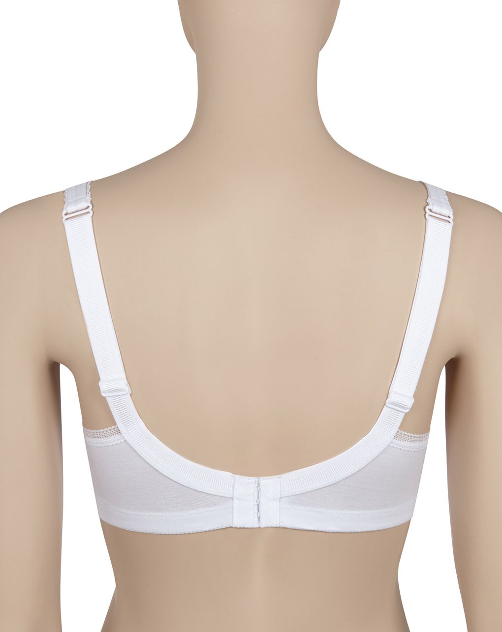 γυναικείο σουτιέν εγκυμοσύνης από μικροφίμπρα cup d σε λευκό - Prénatal