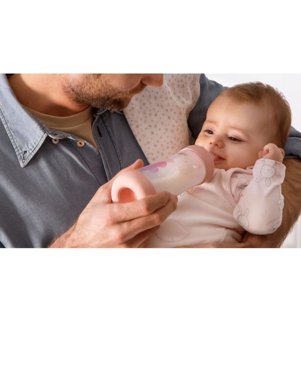 Chicco μπιμπερό πλαστικό perfect 5 240 ml - μέτρια ροή – unisex 2 μηνών+ - Chicco