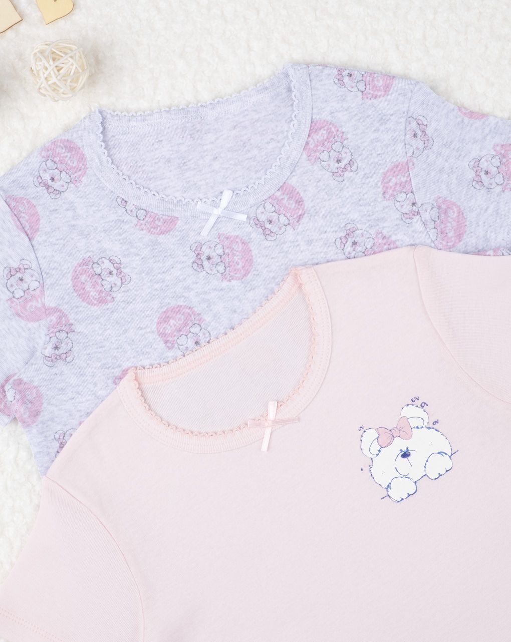 φανελάκια πακέτο x2 για κορίτσι - Prénatal