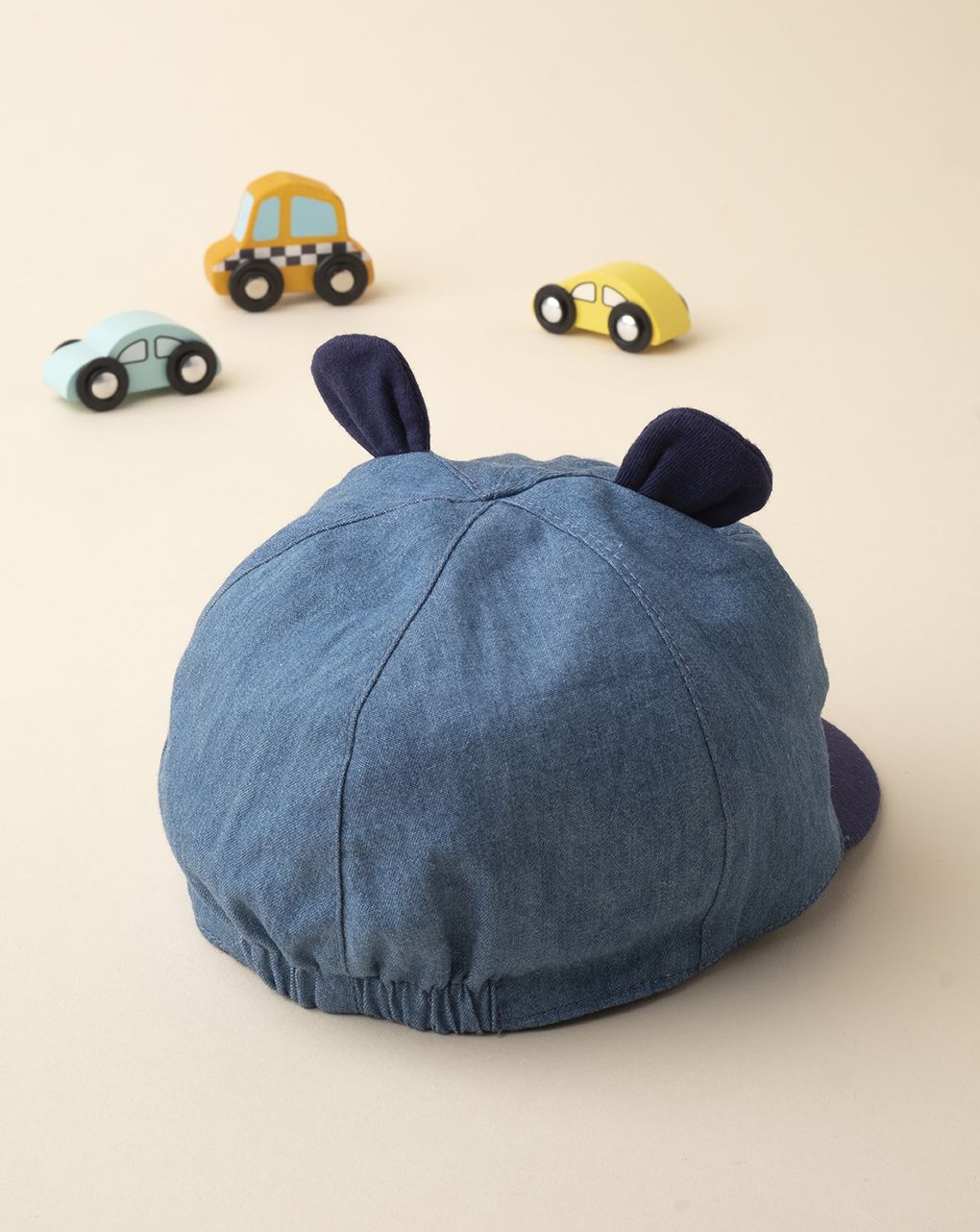 βρεφικό καπέλο jockey μπλε για αγόρι - Prénatal