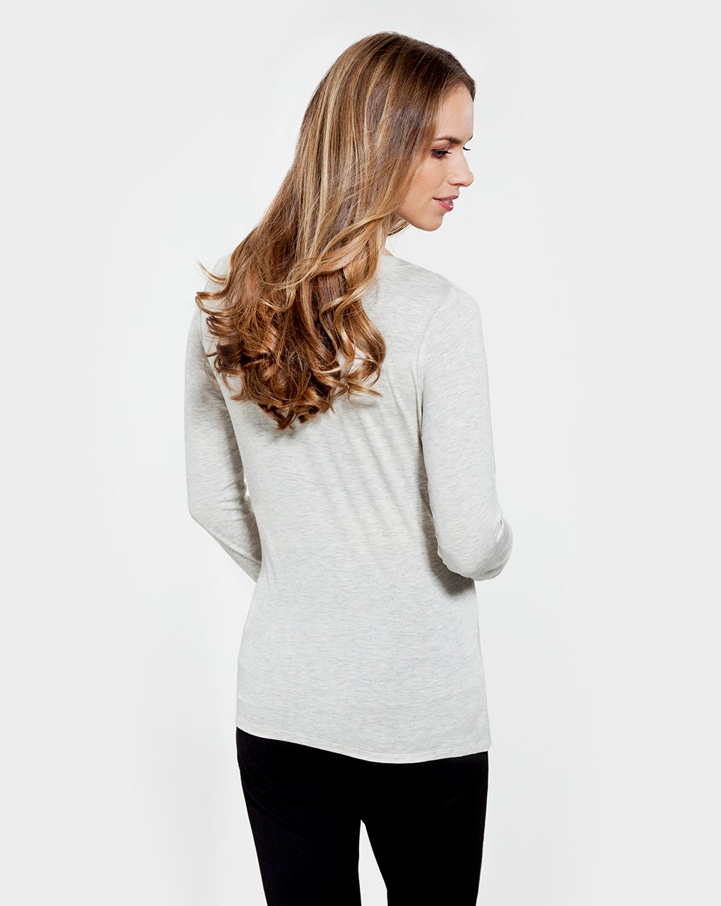 γυναικείο t-shirt θηλασμού γκρι - Prénatal