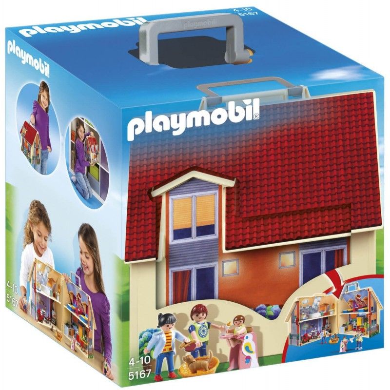 Playmobil dollhouse μοντέρνο κουκλόσπιτο - βαλιτσάκι 5167 - Playmobil, Playmobil Dollhouse