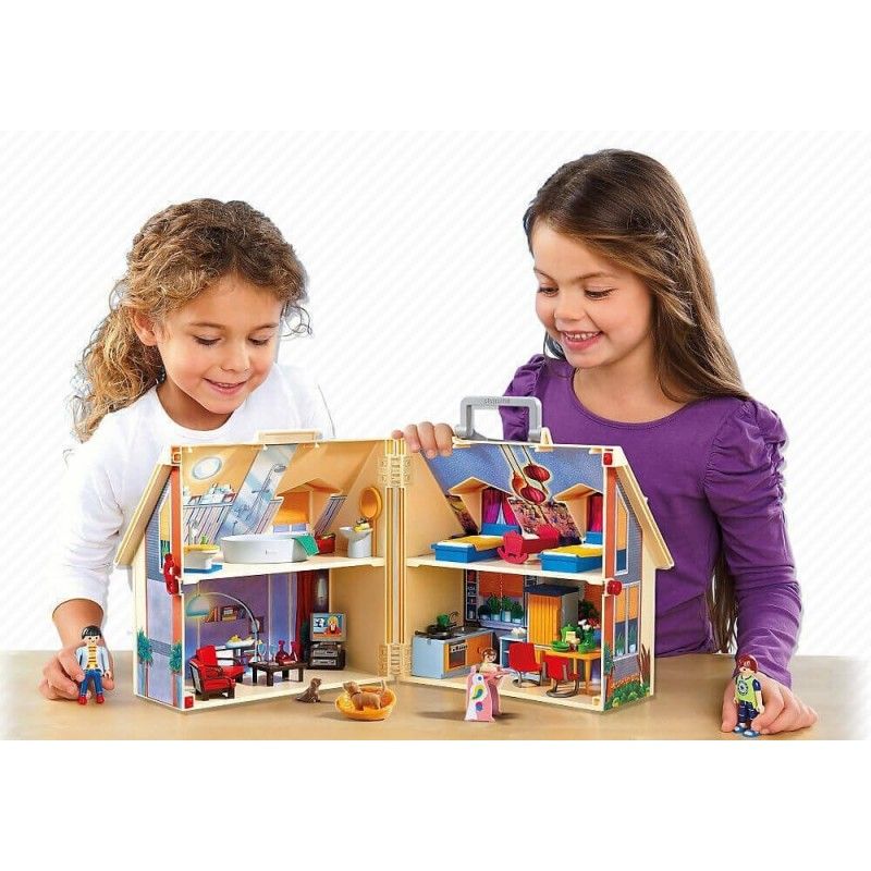 Playmobil dollhouse μοντέρνο κουκλόσπιτο - βαλιτσάκι 5167 - Playmobil, Playmobil Dollhouse