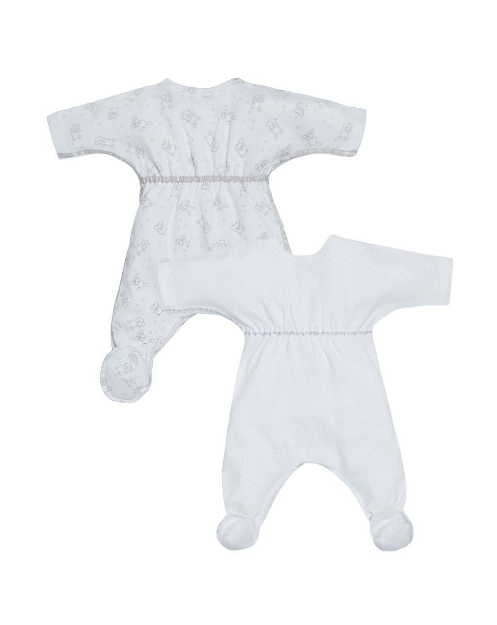 φορμάκι λευκό πακέτο χ2 unisex - Prénatal