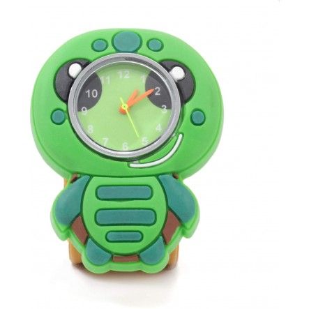 Wacky watches παιδικό ρολόι με λουράκι σιλικόνης slap χελώνα 14482306 - Wacky Watches