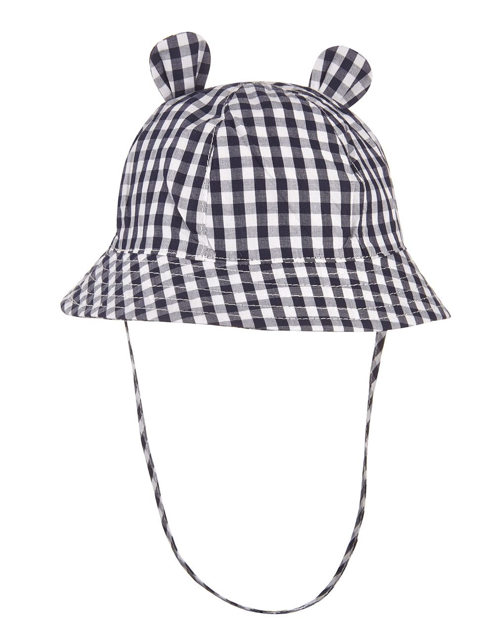 καπέλο από ποπλίνα καρό για αγόρι - Prénatal