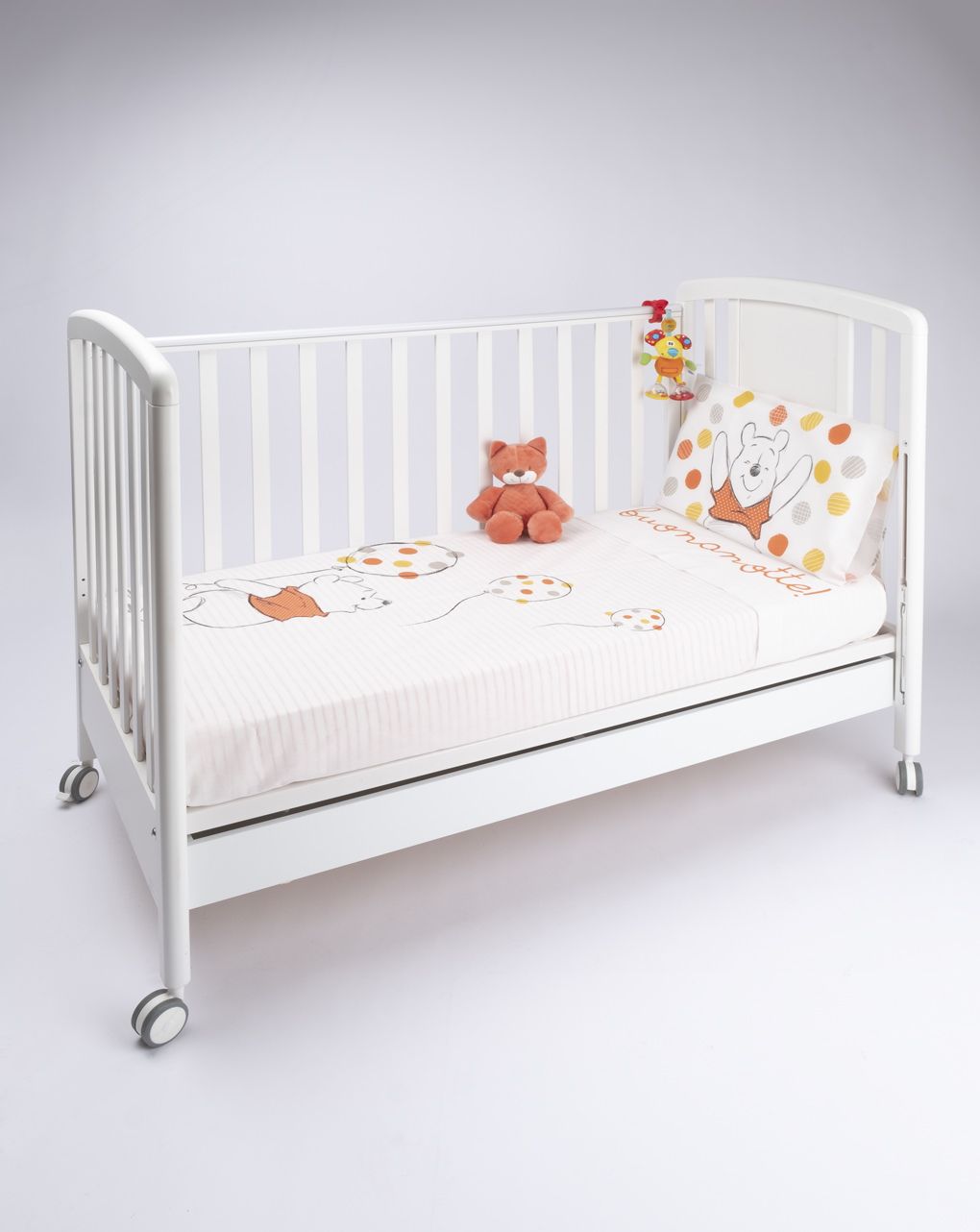 σετ σεντόνια για κούνια winnie the pooh πακέτο x3 unisex - Prénatal
