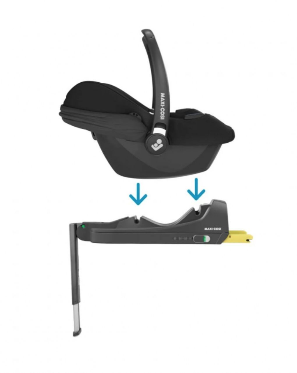 Maxi-cosi κάθισμα αυτοκινήτου cabriofix i-size (40-75cm) essential black br76355 - Maxi-Cosi