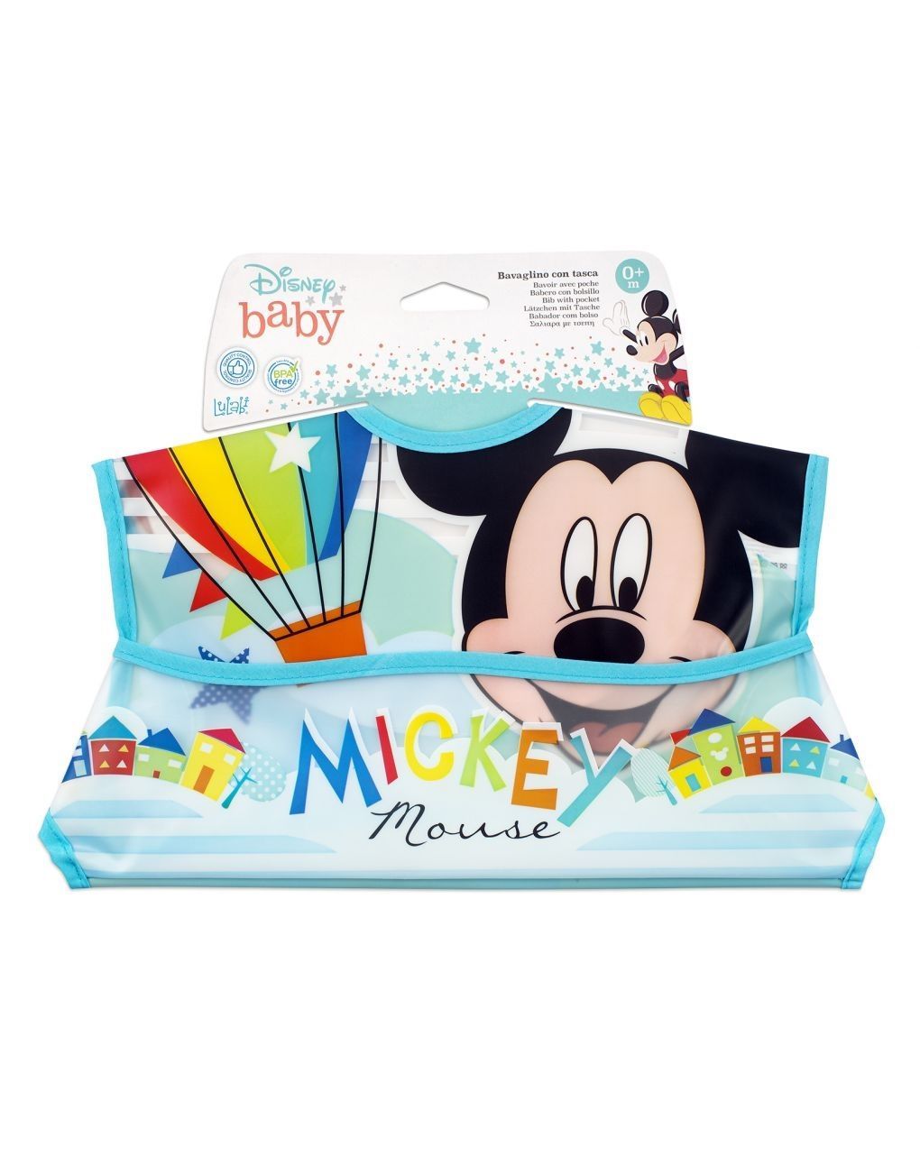 Lulabi σαλιάρα φαγητού mickey - Lulabi