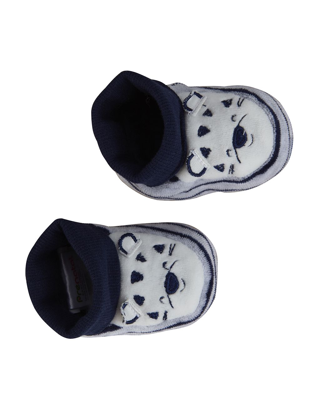 παπουτσάκια σενίλ για αγόρι - Prénatal