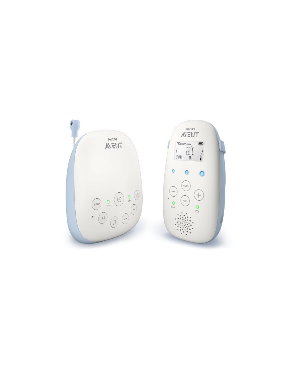 Philips avent βρεφικό μόνιτορ dect scd715/26