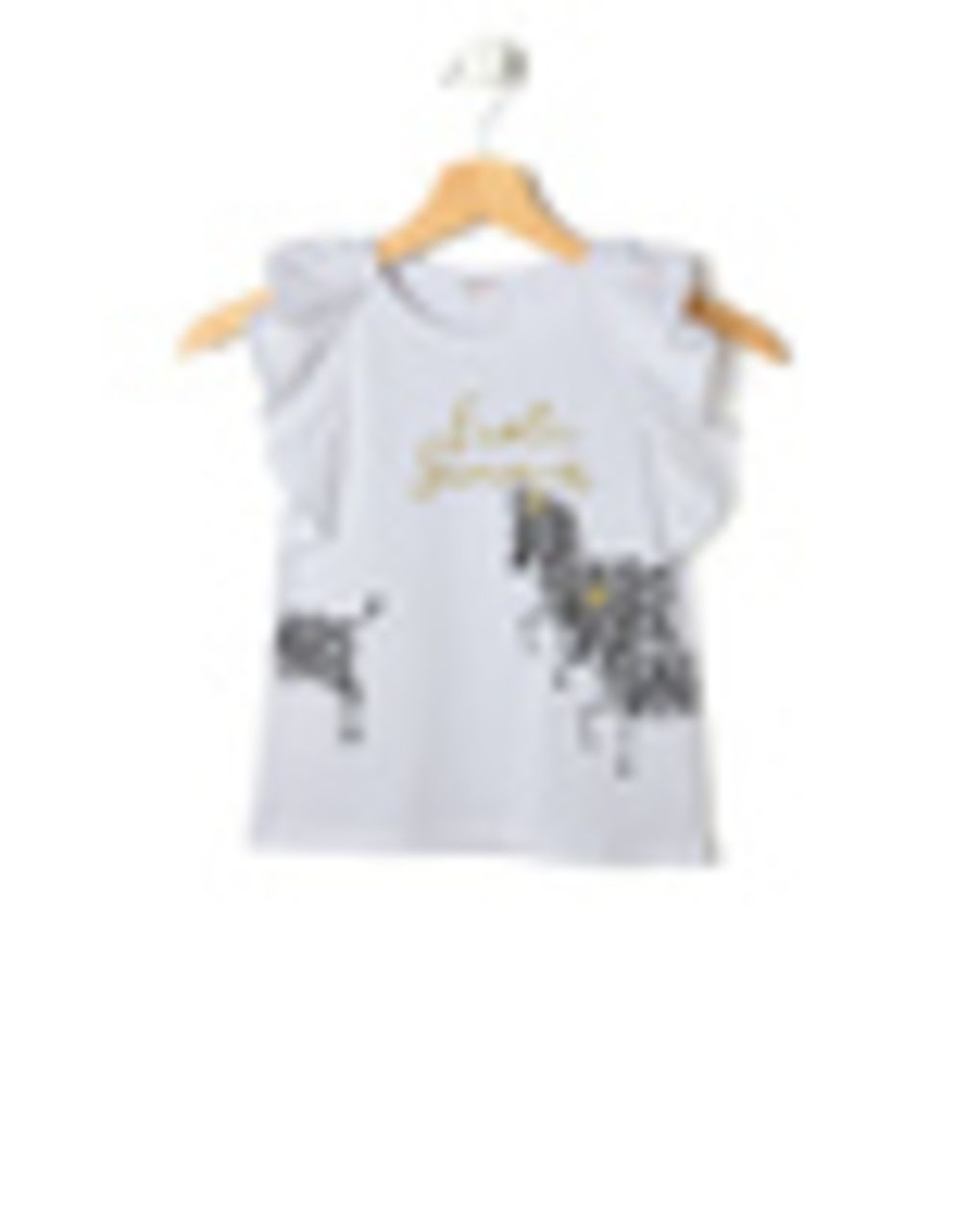 αμάνικο μπλουζάκι jersey με ζέβρες μεγ.8-9/9-10 ετών για κορίτσι - Prénatal