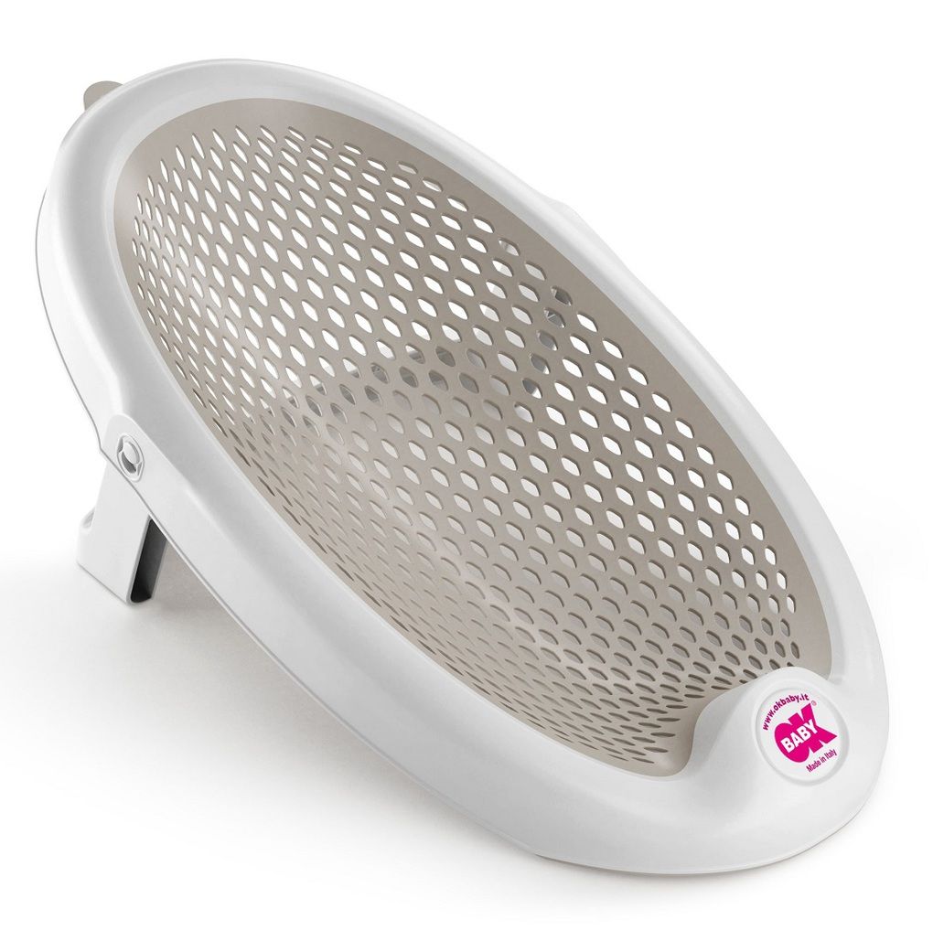 Ok baby κάθισμα μπάνιου jelly white  beige - Okbaby