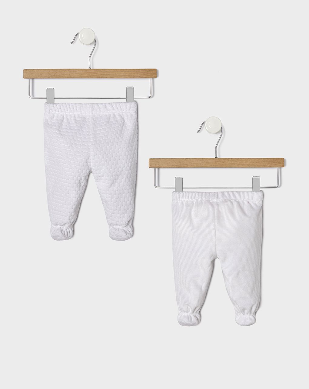 γκέτες σενίλ λευκό πακέτο x2 unisex - Prénatal