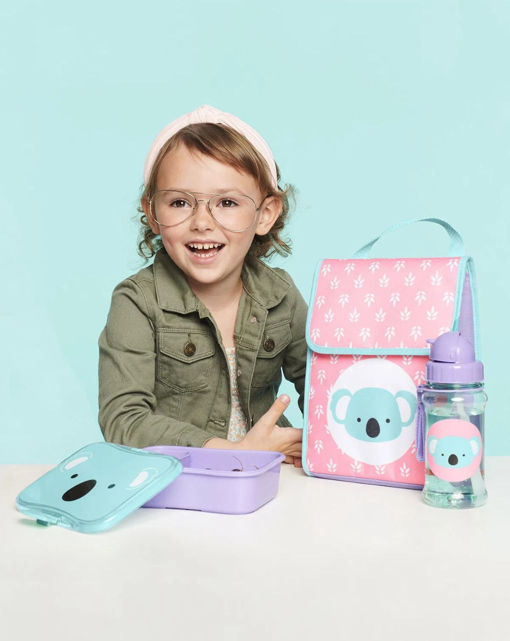 Skip hop zoo πλαστικό παγούρι με καλαμάκι 384.5ml koala 29-2903033-07 - SKIP HOP