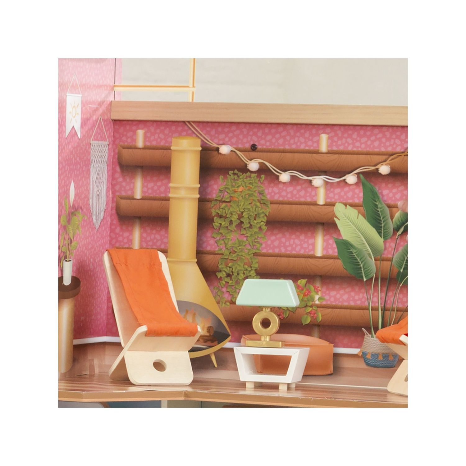 Lolly ξύλινο κουκλόσπιτο dollhouse prg00157 - LOLLY