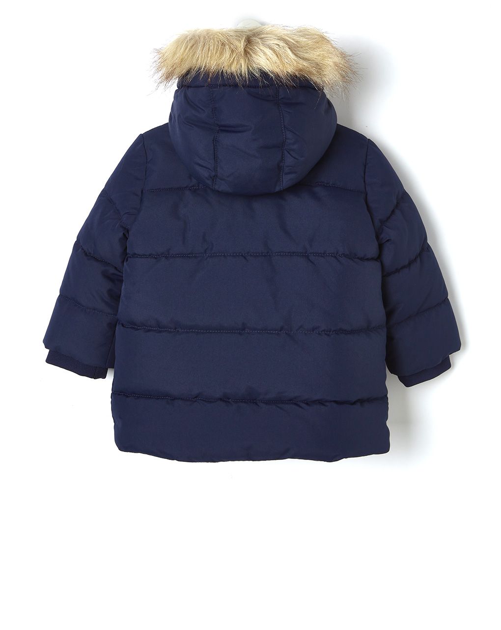 μπουφάν με κουκούλα μπλε για αγόρι 640012 - Prénatal