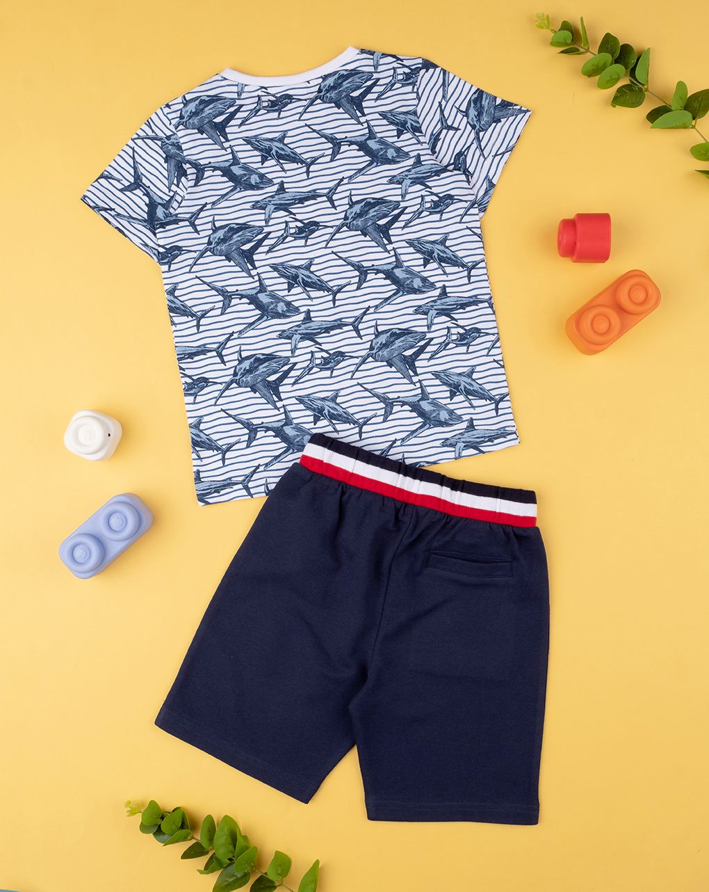 παιδικό σετ t-shirt και βερμούδα για αγόρι - Prénatal