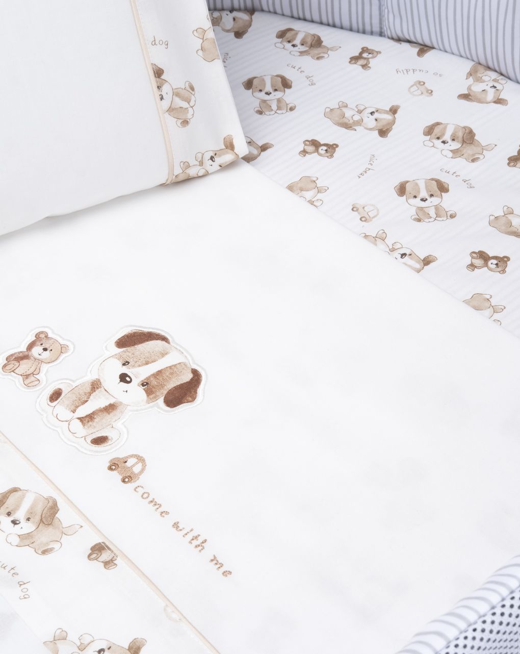 σετ σεντόνια για λίκνο 3 τεμάχια unisex - Prénatal