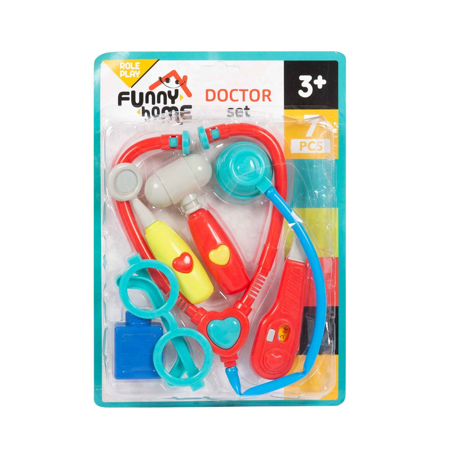 Funny home σετ γιατρού με 7 αξεσουάρ 2 σχέδια prg00757 - FunnyHome