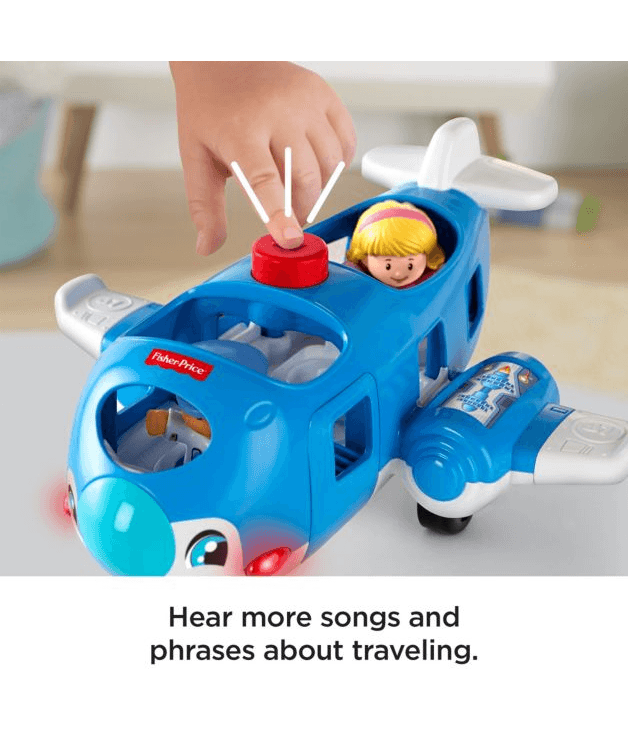 Fisher-price little people αεροπλάνο μιλάει ελληνικά hdj23 - Fisher-Price, Little People