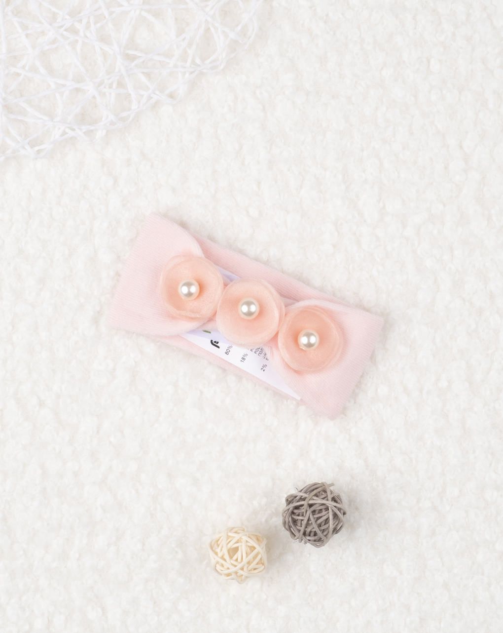 κορδέλα μαλλιών με πέρλες για κορίρτσι - Prénatal