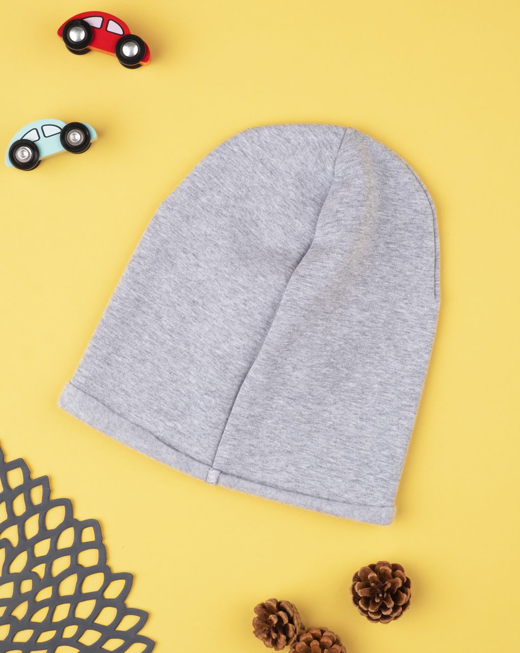 σκουφάκι γκρι για αγόρι - Prénatal