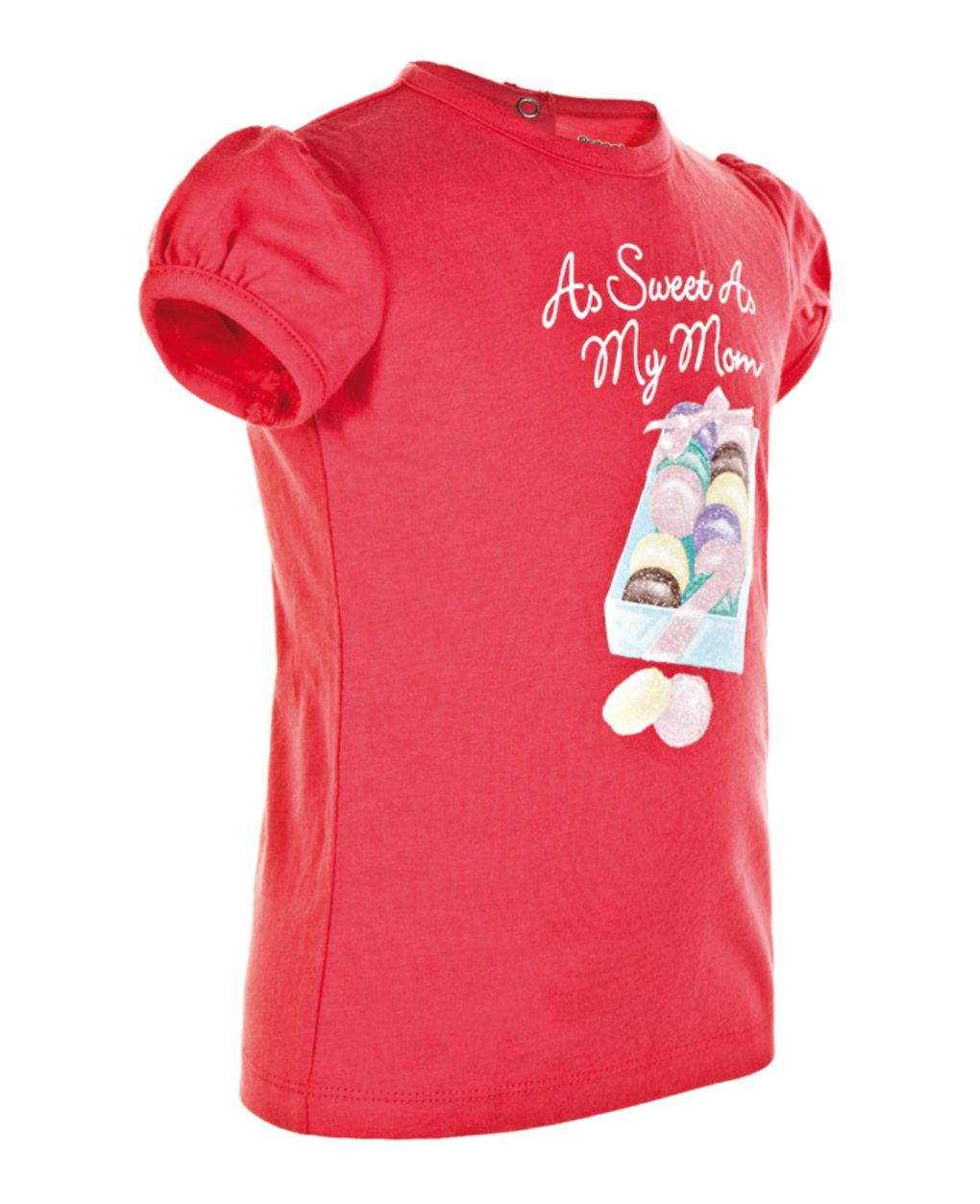 T-shirt magenta με μπισκότα για κορίτσι - Prénatal