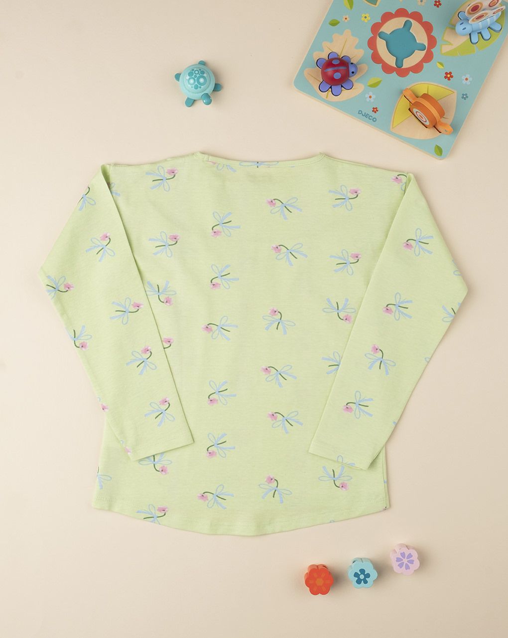 παιδική μπλούζα με λουλούδια για κορίτσι - Prénatal