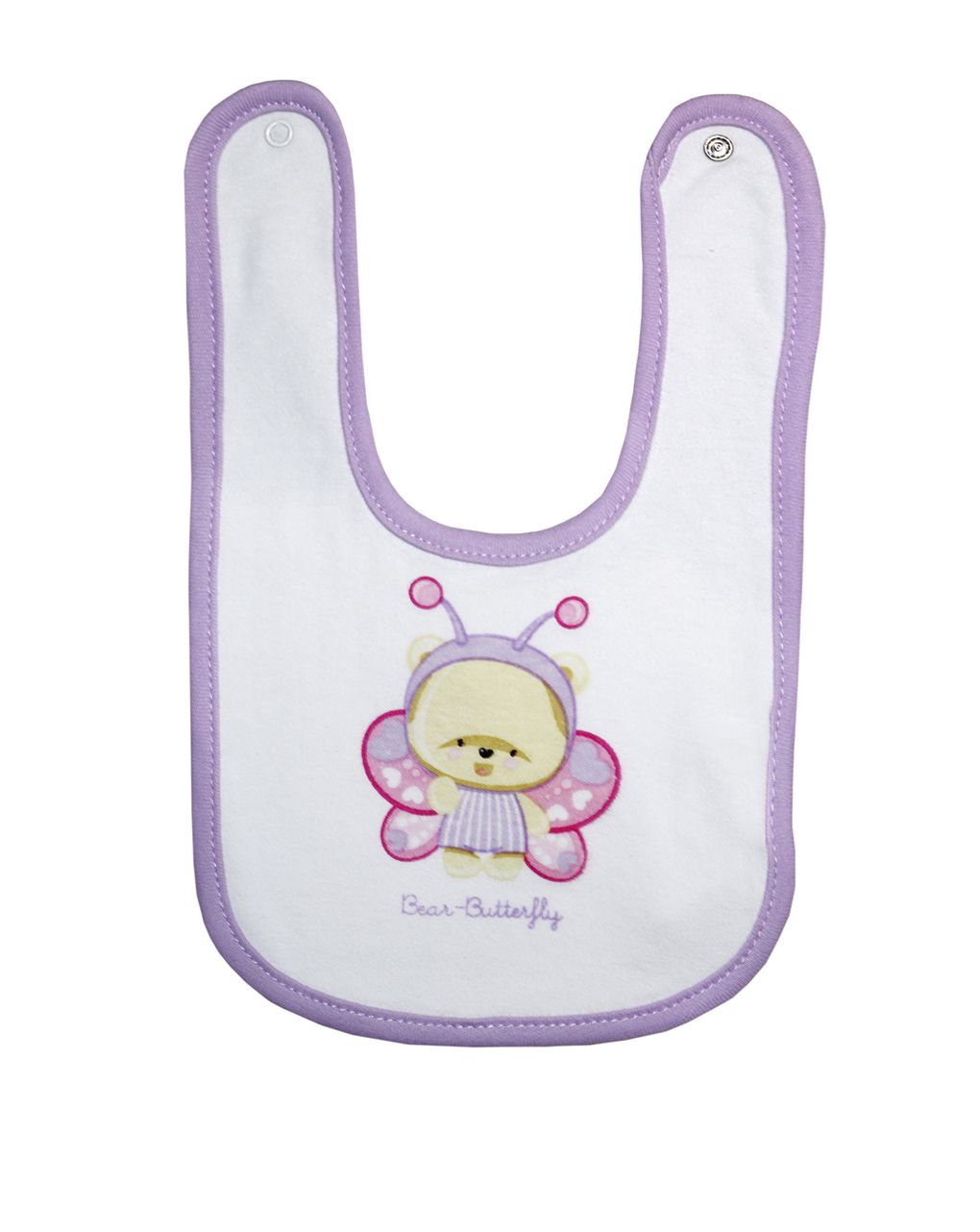 σαλιάρα με στάμπα bear-butterfly - Prénatal