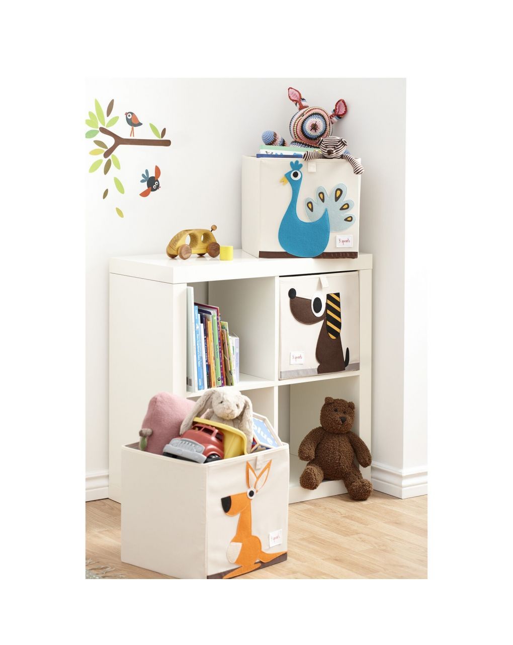 3sprouts κουτί αποθήκευσης – panda bear - 3 sprouts