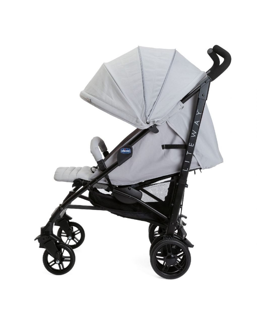 Chicco καρότσι liteway 4 με μπάρα προστασίας grey - Chicco