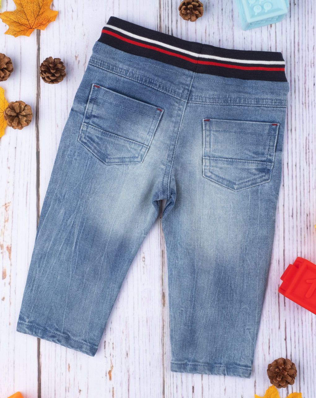 παντελόνι denim με στάμπα για αγόρι - Prénatal