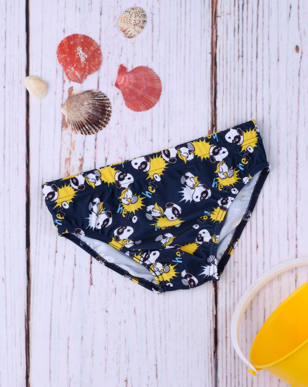 μαγιό σλιπ snoopy για αγόρι