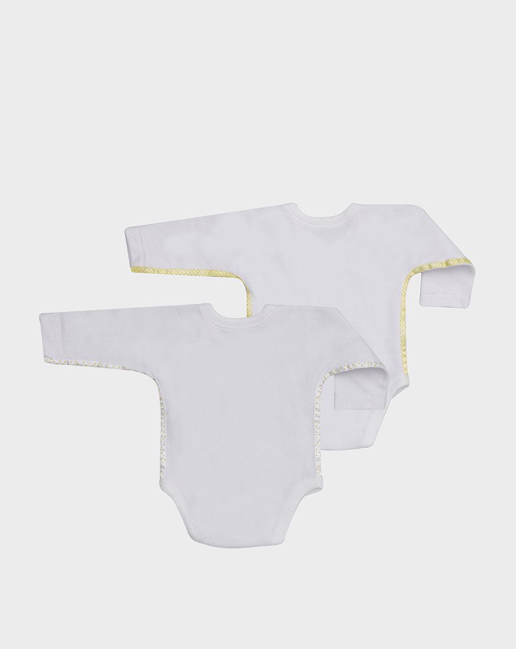 κορμάκια βαμβακερά μακρυμάνικα πακέτο x2 unisex - Prénatal