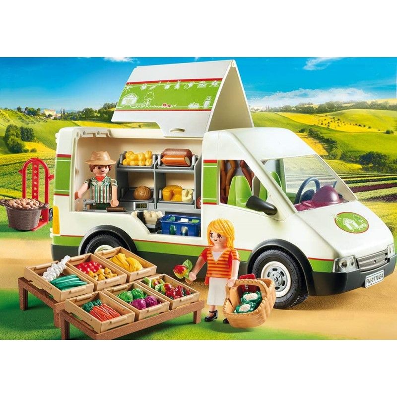 Playmobil country toy mobile farmers market van 70134 - Playmobil, Playmobil Country