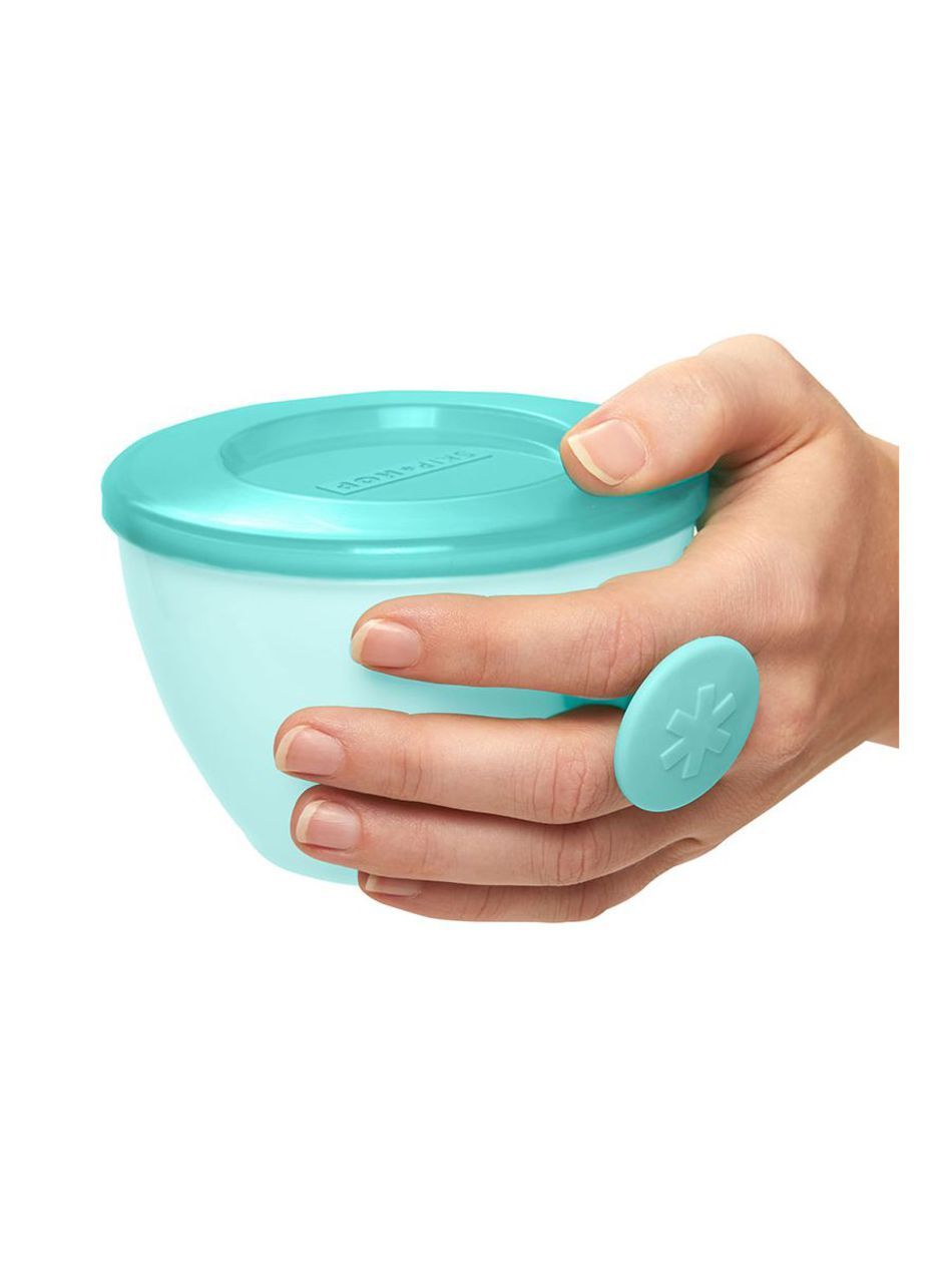 Skip hop σετ μπωλ 2σε1 grey/soft teal - SKIP HOP