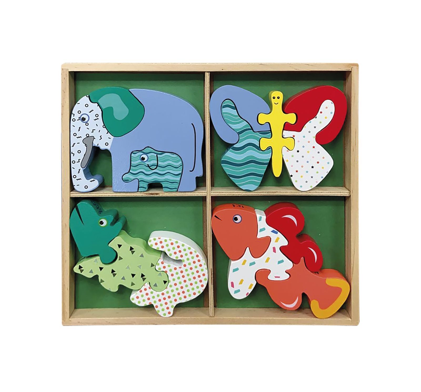 Wood' n play funny puzzle - Wood'N Play