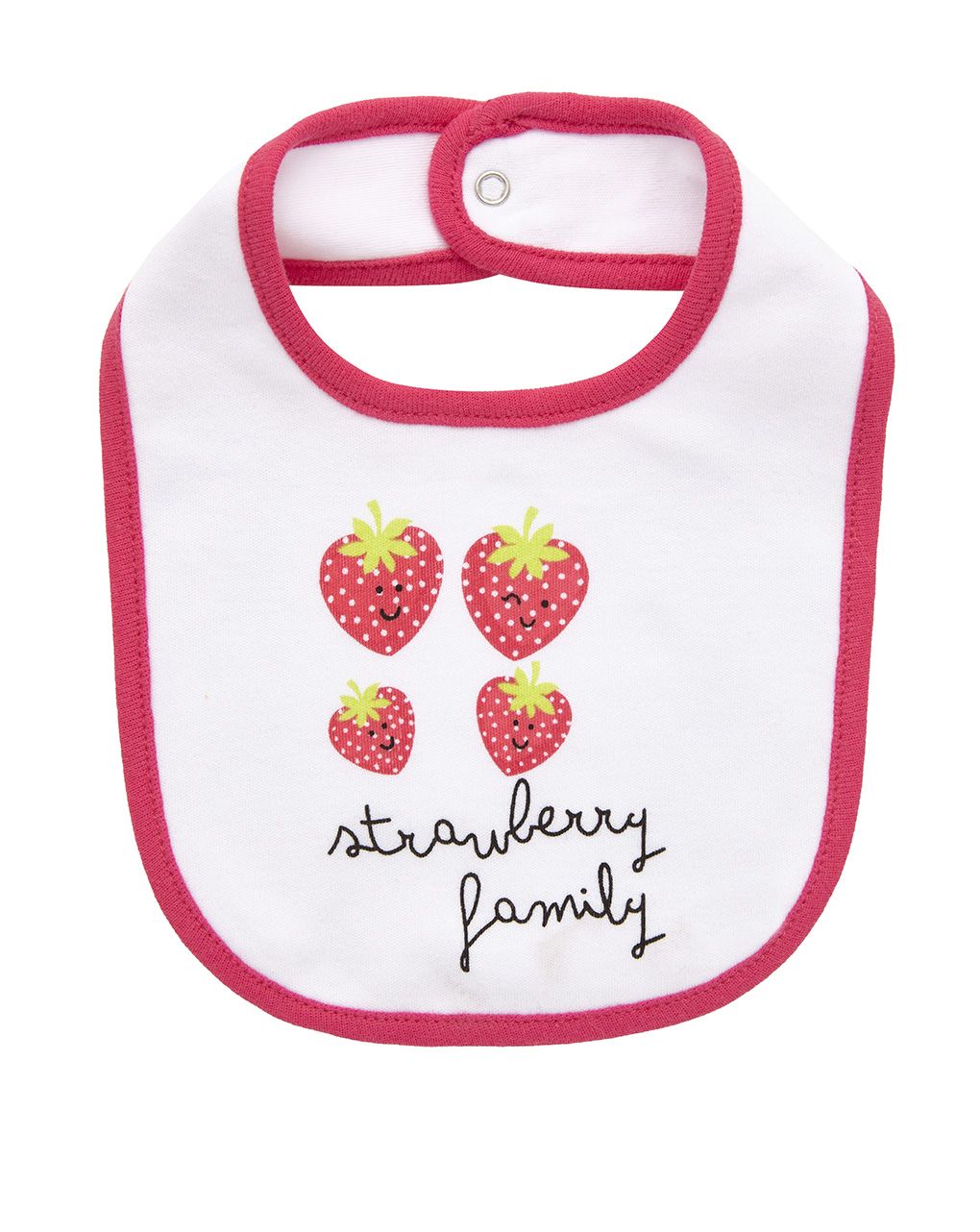 σαλιάρα με φράουλες για κορίτσι - Prénatal