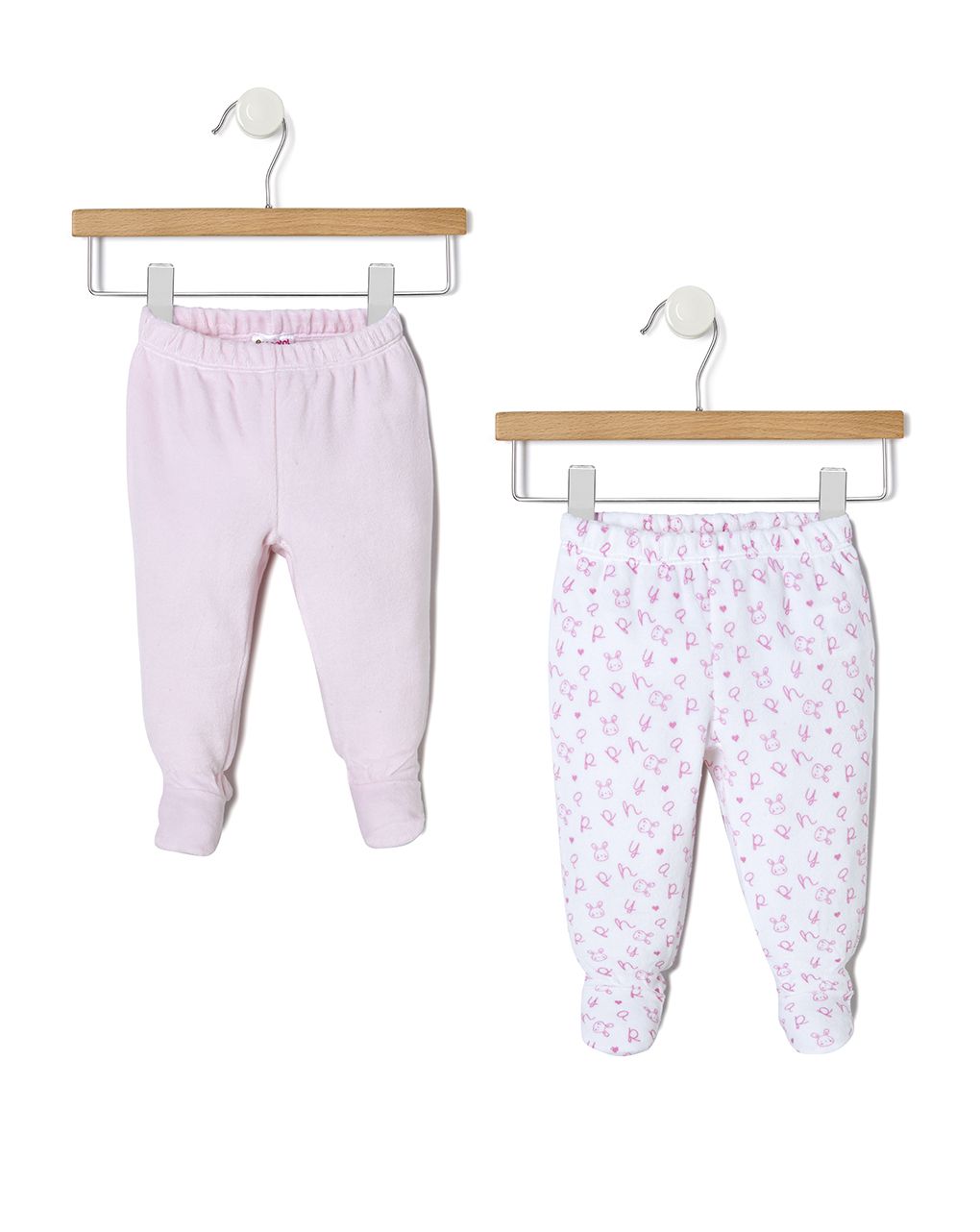 σετ μπλούζα και παντελόνι γκέτα πακέτο χ2 για κορίτσι 636021 - Prénatal