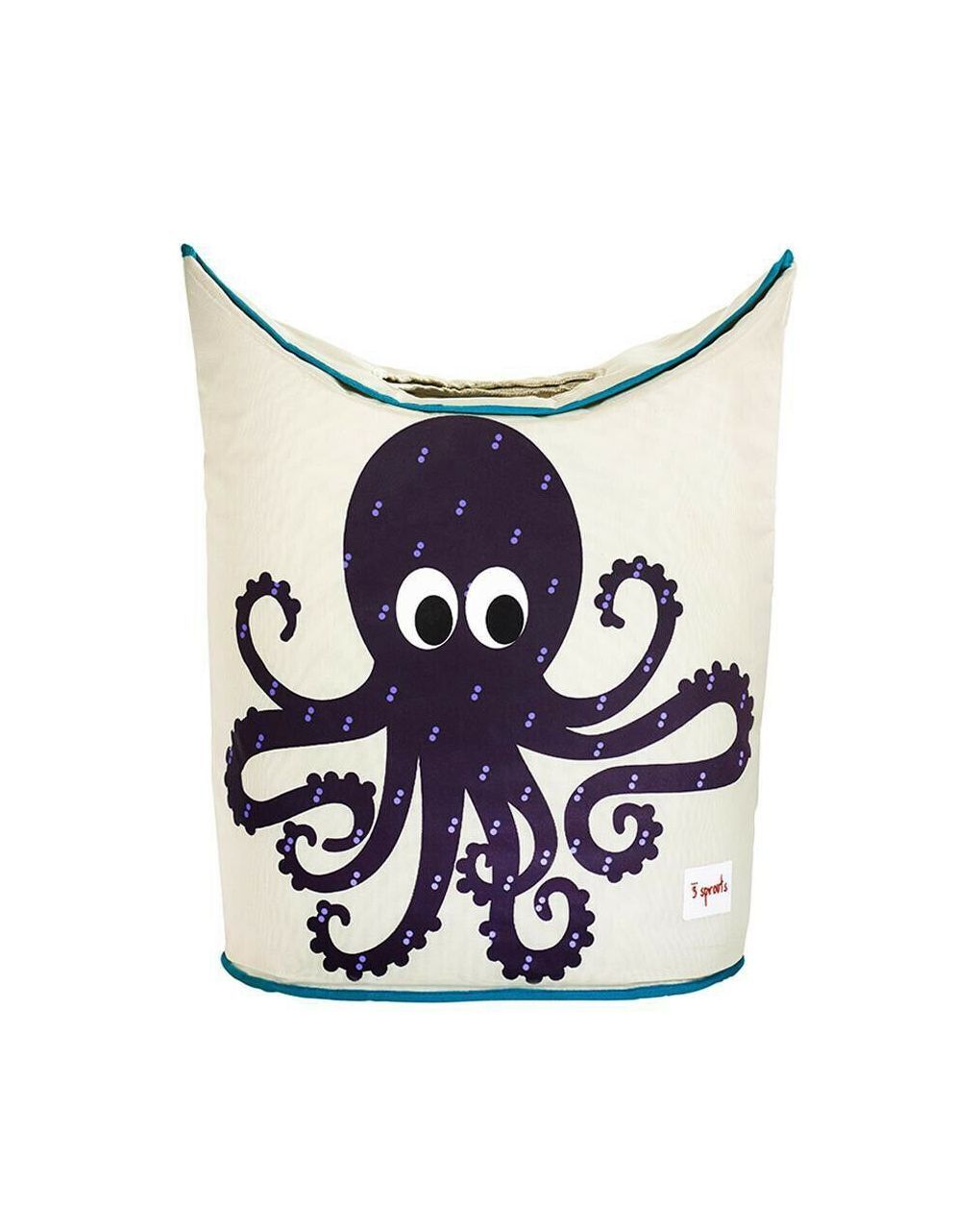 3sprouts τσάντα άπλυτων octopus - 3 sprouts