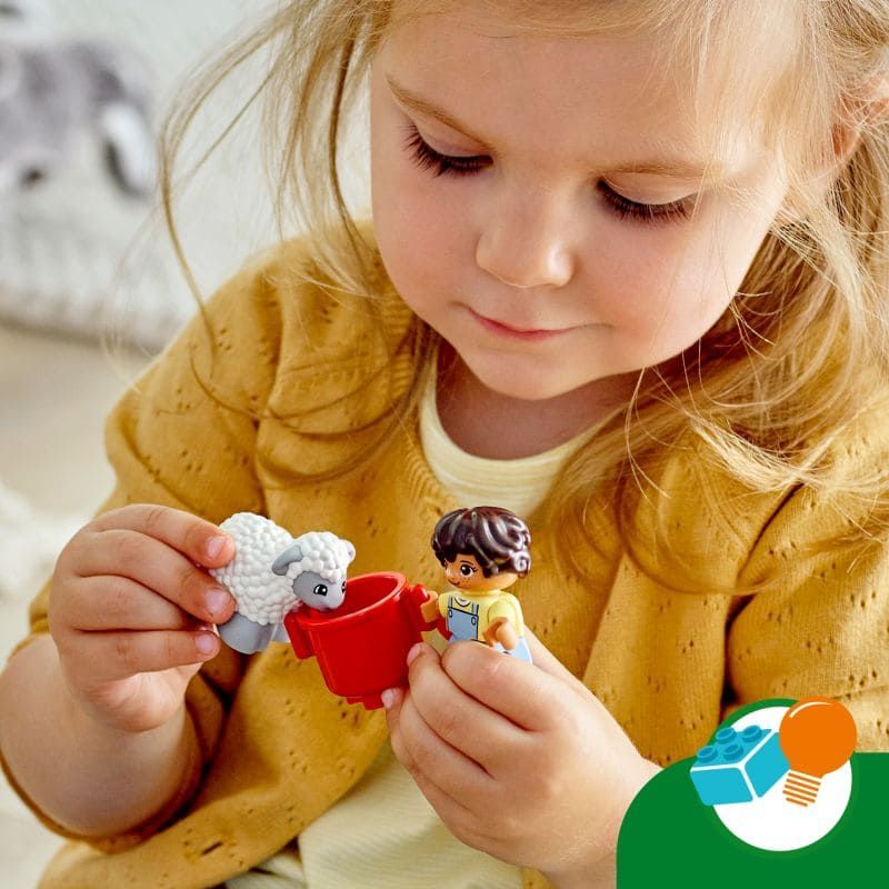 Lego duplo αχυρώνας,τρακτέρ και φροντίδα ζώων της φάρμας 10952 - LEGO, LEGO Duplo